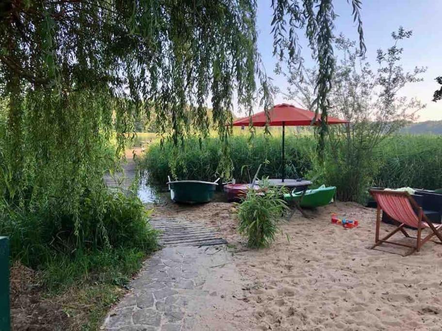 Penthouse Bernd Im Waldschloesschen Direkt Am See Вендиш-Риц Экстерьер фото